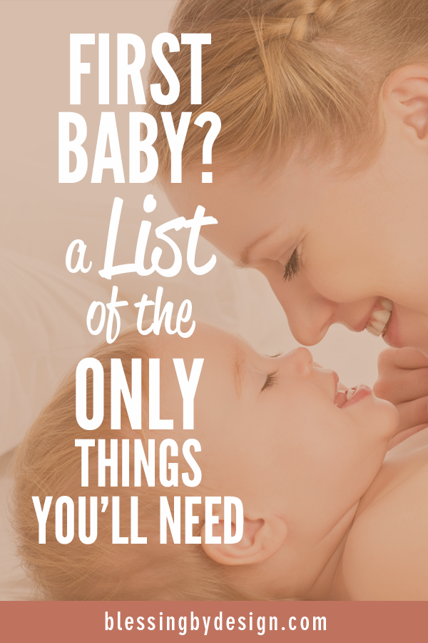 First Baby Essentials List