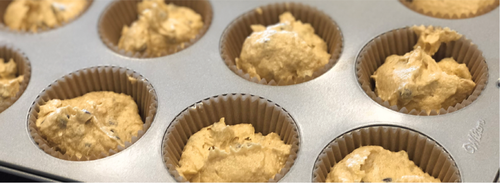 Pumpkin Chocolate Muffin