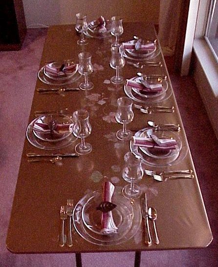 Thanksgiving Table Setting