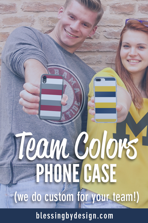 Phone Cases in Team Colors