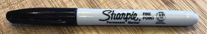 Use a Sharpie Marker in the Kitchen