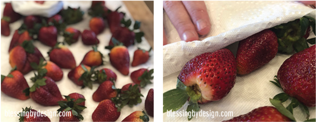 Organic Chocolate Dipped Strawberries Recipe