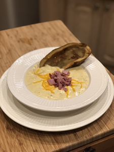 Rustic Baked Potato Soup