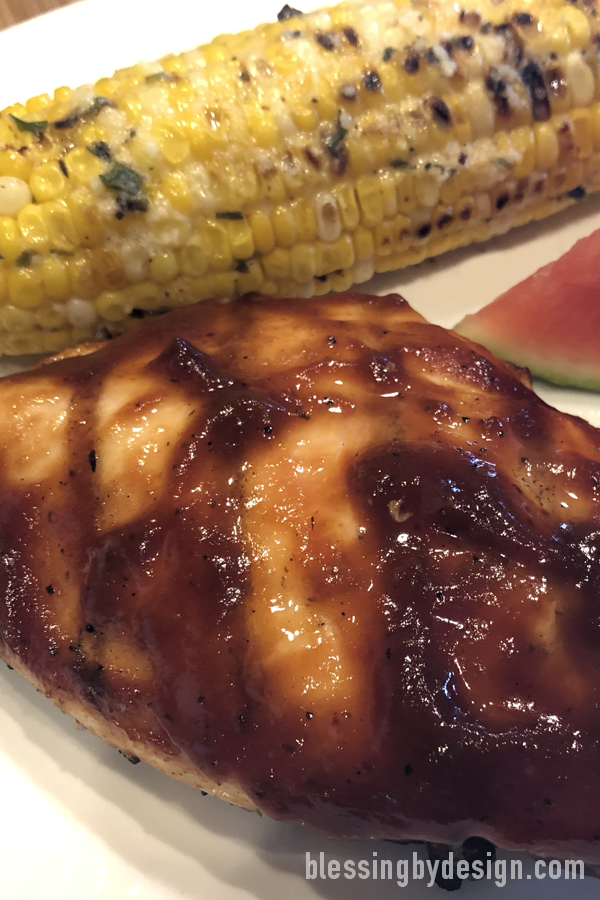 Grilled Corn with herb butter recipe