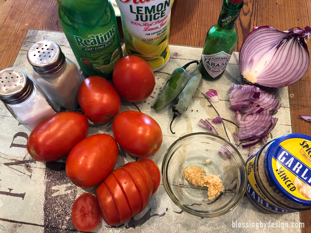Easy Fresh Salsa Recipe
