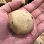 Chocolate Chip Cookie Dough Cone