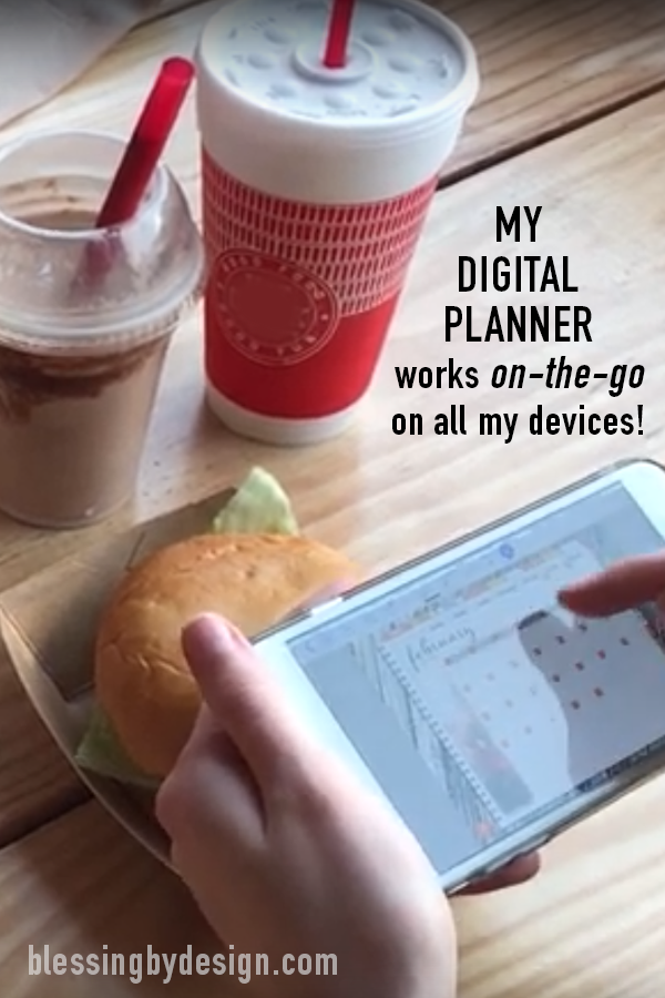 sync digital planner to phone