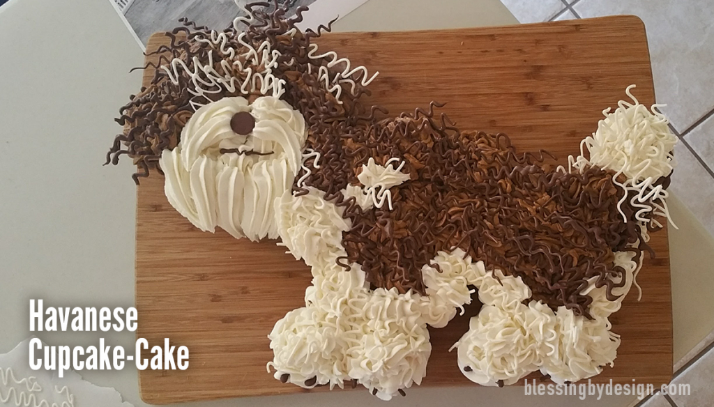 Havanese_Cupcake_Cake_Candy_Melts