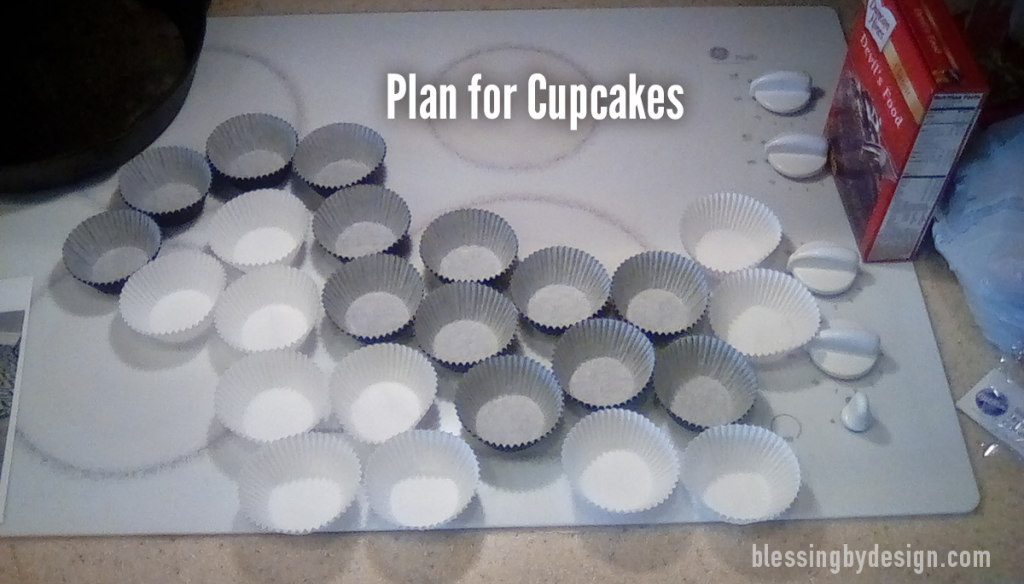Plan for Cupcake Cakes