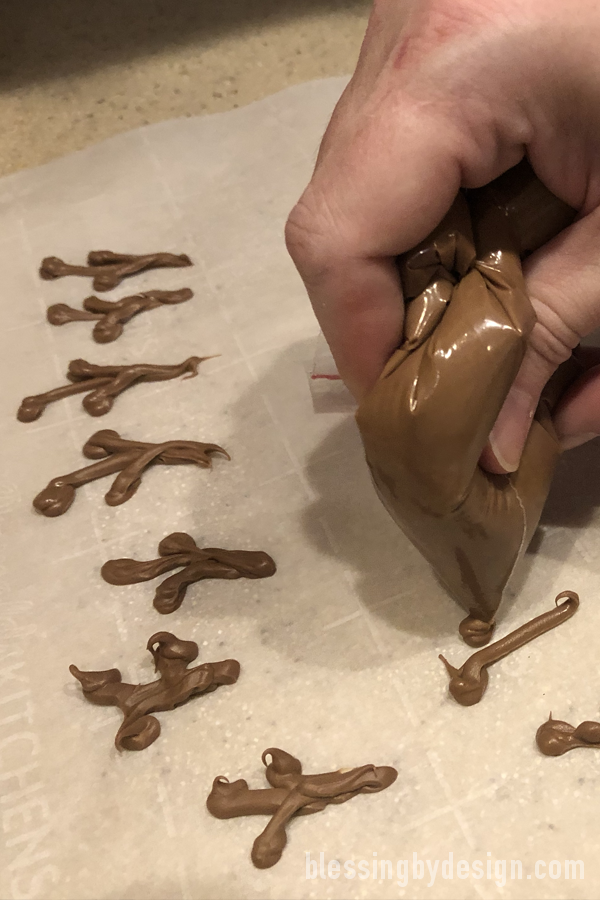 Candy Melt on Parchment
