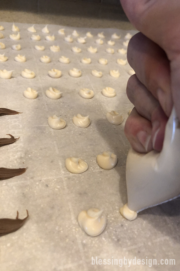 Candy Melt on Parchment