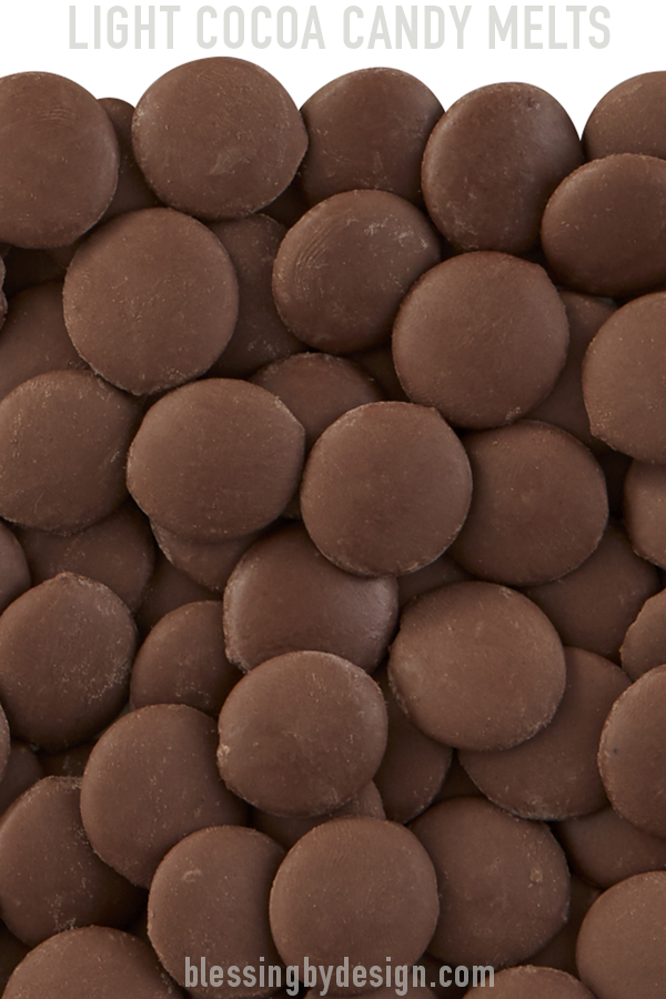 Light Cocoa Candy Melt Wafers