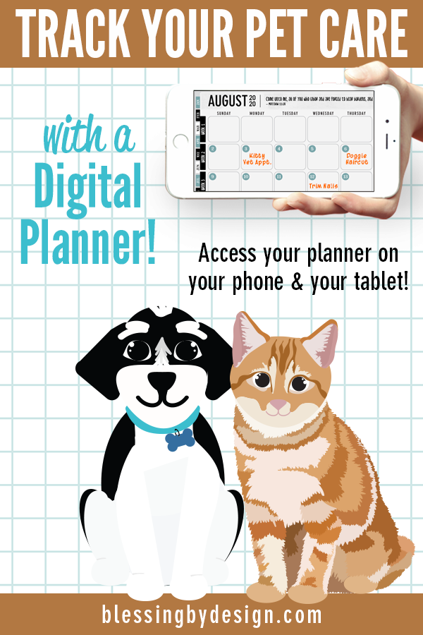 Pet Digital Planner