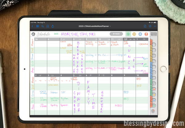 Using a Digital Planner
