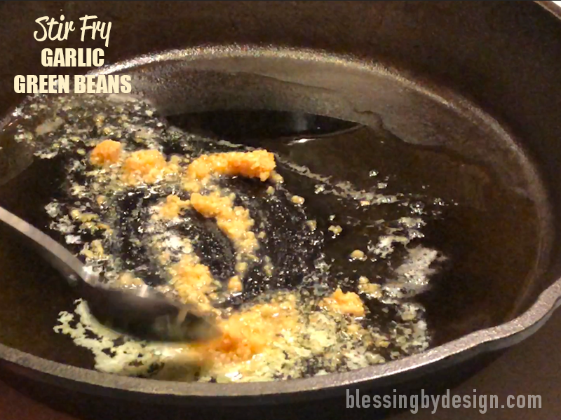 Stir Fry Garlic Skillet