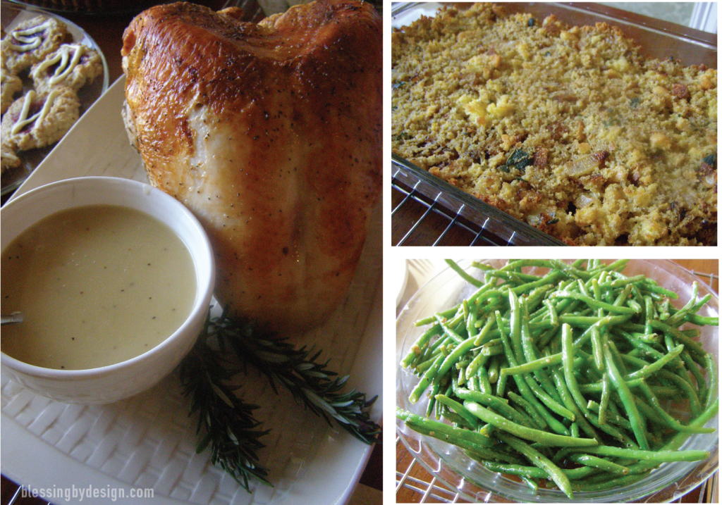 Small and simple holiday meal