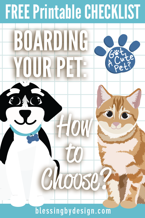 Boarding Kennel Checklist