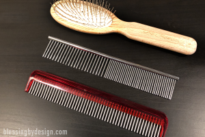 dog grooming tools